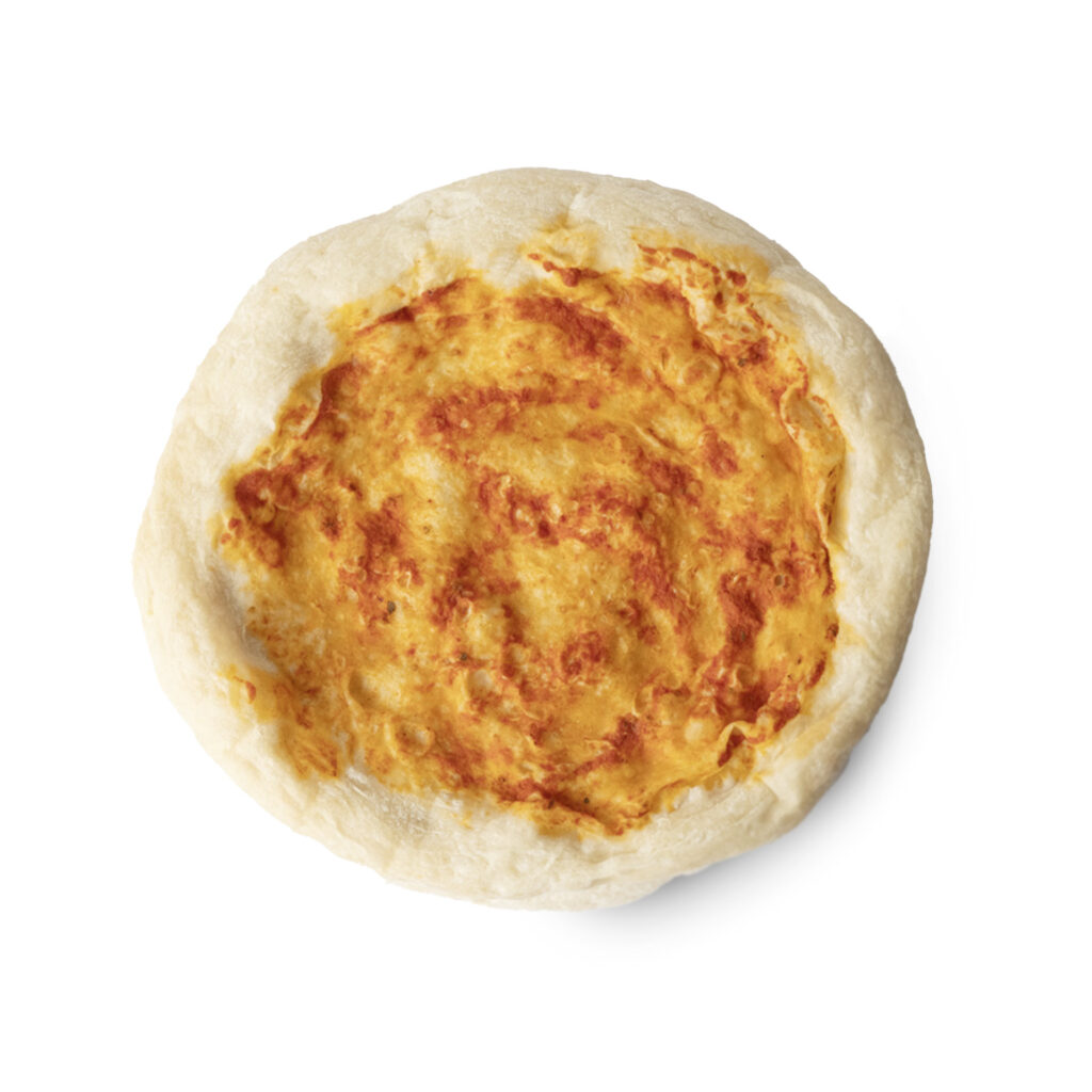 Base de pizza amb tomàquet